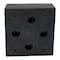 Vestil PVC Molded Rubber Bumper 4" x 12" x 13" B-1213-4PF - alternate 3